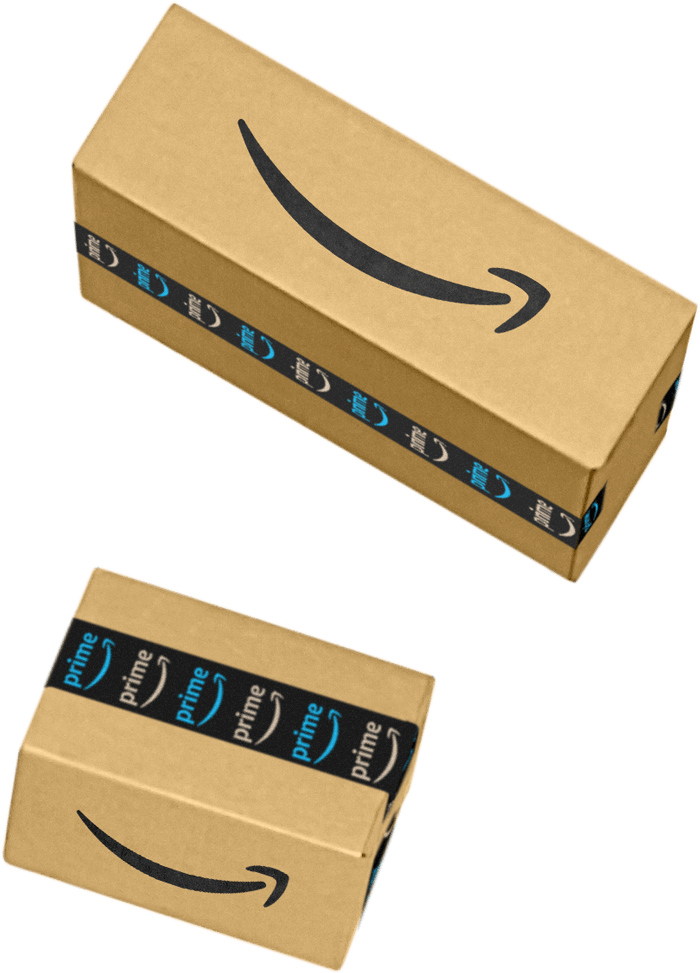 dos cajas de Amazon