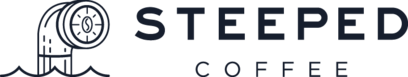 Steeped coffee logo